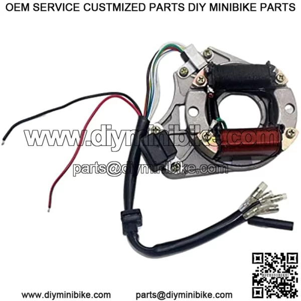 Electrics Stator Coil CDI Wiring Harness for 4 Stroke ATV 50-125CC atv Wiring Harness - Image 3