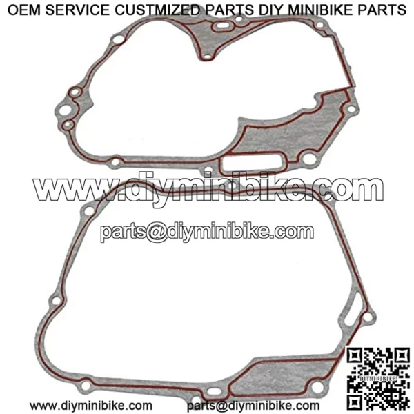 Engine Head Cylinder Stator Clutch Intake Gasket Set Compatible with Chinese Honda 110cc Horizontal Engine ATV Dirt Bike Go Kart Quad 4 Wheeler Dune Buggy - Image 4