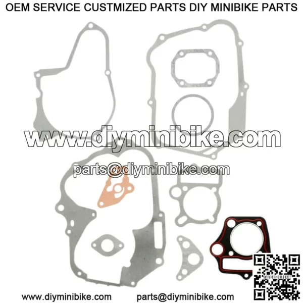 4x 1 Juego de juntas de culata de motor para motores de 50cc 70cc 90cc 110cc 125cc Dirt Bike  G  Junta del cilindro de la culata del motor - Image 2