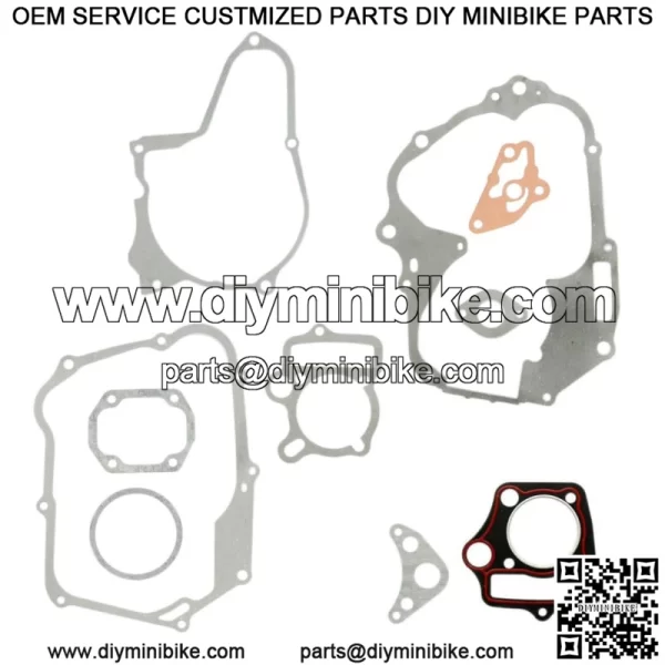 4x 1 Juego de juntas de culata de motor para motores de 50cc 70cc 90cc 110cc 125cc Dirt Bike  G  Junta del cilindro de la culata del motor - Image 3