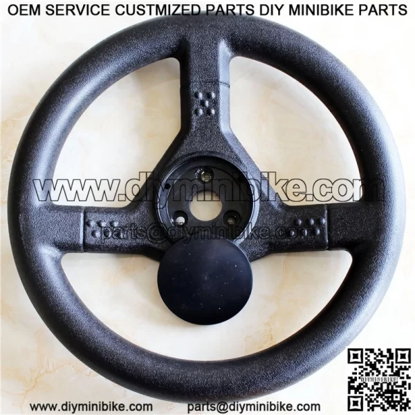 265mm steering wheel (black) - Image 3