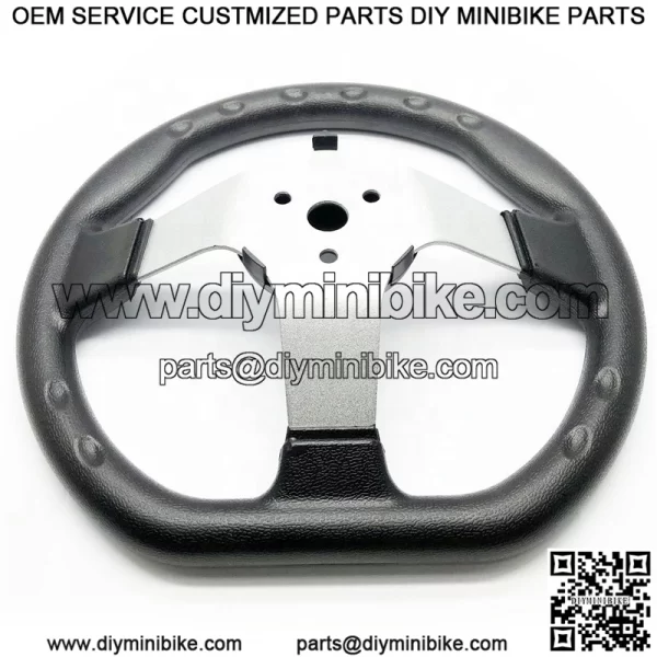 270mm steering wheel (black) - Image 3