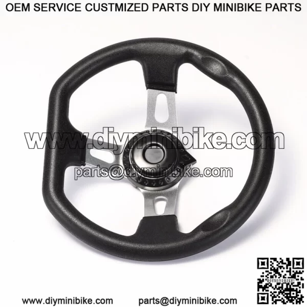 Go Kart Steering Wheel Racing Cart Part 270mm Black