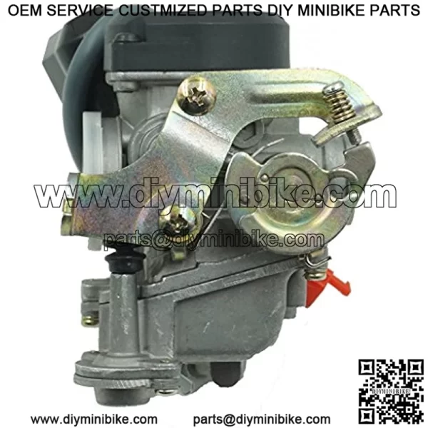 1-073-1 GY6 49cc 50cc 80cc 100cc 20mm Big Bore CVK Carburetor with Electric Choke for Scooter Moped ATV Go Kart Quads Buggy 139QMB 1P39QMB Engine Carbs - Image 4