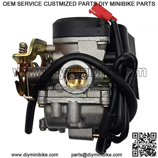 PD20J Carburetor for GY6 49cc 50cc 4 Stroke Scooter Moped Carburetor 20mm Big Bore 139QMB 139QMA Moped ATV Go Kart Quads Buggy Kymco - Image 2