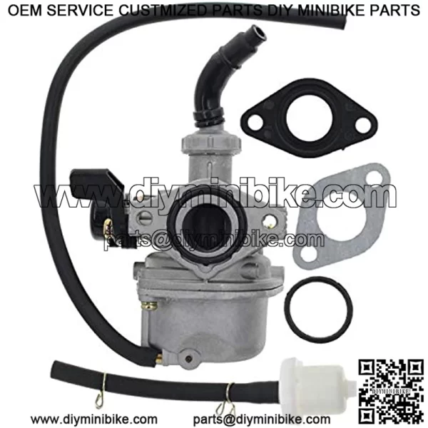 19mm Carburetor PZ19 Carb for 50 70 90 110 125 135 cc ATV Quad 4 Wheeler - Image 2