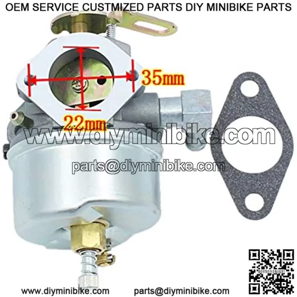 Carburetor Air Filter Compatible with 632113 632113A HS40 HSSK40 Toro 38010 38015 38250 Snowthrower 421 521 Snowblower 4HP 5HP Adjustable 056-326 520-962 50-662 056326 520962 50662 - Image 3