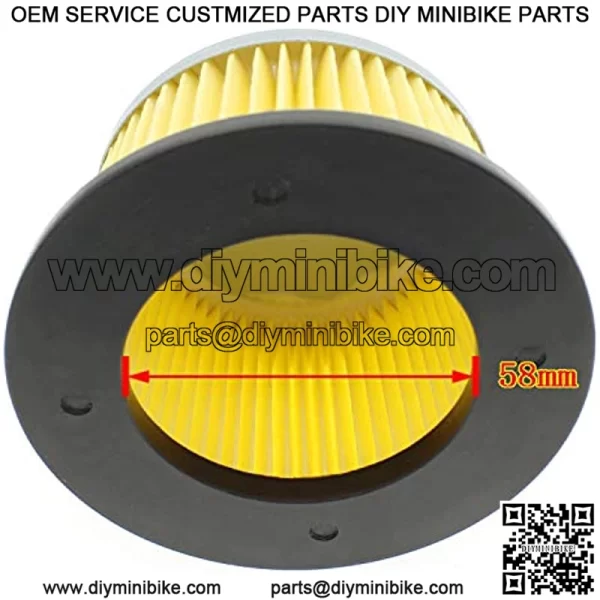 Carburetor Air Filter Compatible with 632113 632113A HS40 HSSK40 Toro 38010 38015 38250 Snowthrower 421 521 Snowblower 4HP 5HP Adjustable 056-326 520-962 50-662 056326 520962 50662 - Image 4