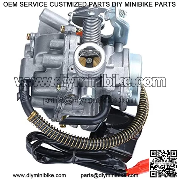 139QMB Carburetor for GY6 49cc 50cc 4 Stroke Scooter 80cc PD18J PD19J PD20J Scooters Moped ATV Go Kart Quads Buggy Kymco with Air Filter Intake Manifold - Image 4