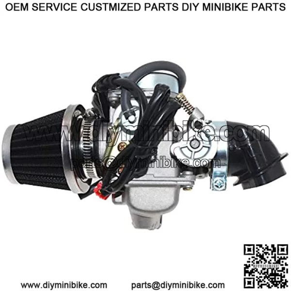 GY6 150cc Carburetor for GY6 4 Stroke Engines 125cc 150cc ATV Go Karts Scooter Mopeds QMJ/QMI157 QMJ/QMI152 / 24mm PD24J Carb - Image 2