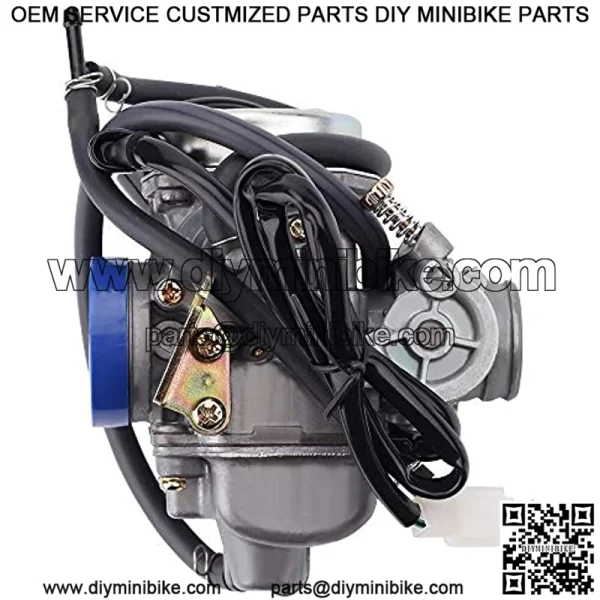 GY6 150cc Carburetor for 152QMJ 152QMI 157QMI 157QMJ 125cc Scooter 24mm PD24J Carb with Air Filter - Image 3