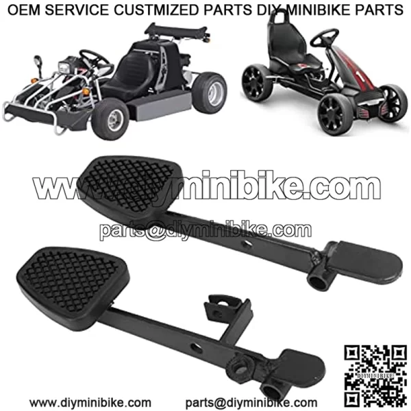 Pedal acelerador, Pedal de fde gas de alta resistencia 2 piezas para UTV para Go Kart para ATV Quad - Image 4