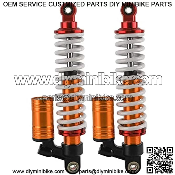 Pair Front 12.5" 320mm Shock Suspension Absorber for ATV Quad Go Kart 4 Wheeler