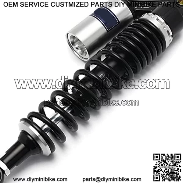 380mm 15" 8mm Spring Universal Motorcycle Air Shock Absorber Rear Suspension ATV Quad Scooter Dirt Bike For CBR600 CBR400 CB500 YZF XC EXC XCF,+ - Image 3