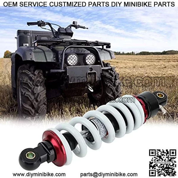 Atv Shocks - Shocks Struts Motorcycle Rear Air Suspension Spring Shock Struts 290mm Aluminum Alloy Damper Shocks Struts for Dirt Pit Bike ATV Universal - Image 2