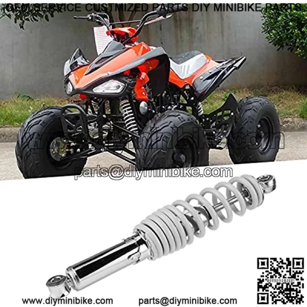 12.6in Front Shock Absorbers Suspension Damper Steel Alloy Parts Replacement for PIT Dirt Bike ATV Go Kart - Image 2