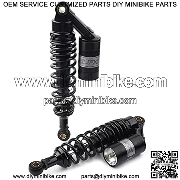 Universal Motorcycle 320mm 12.5" Black Air Shocks ATV UTV Rear Suspension Shocks For ATV UTV Go Kart Quad Dirt Bikes - Image 3