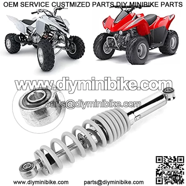 Amortiguador Delantero, 12,6 Pulgadas de Potencia, Amortiguador de Suspensi?n para Deportes, Piezas de Aleaci?n de Acero para PIT Dirt Bike ATV Go Kart - Image 2