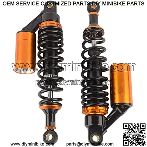 Motorcycle Shock Absorber Rear Suspension Adjustable Air Shock Absorber Universal compatible with Hon-da Ya-maha 12.5" 320mm