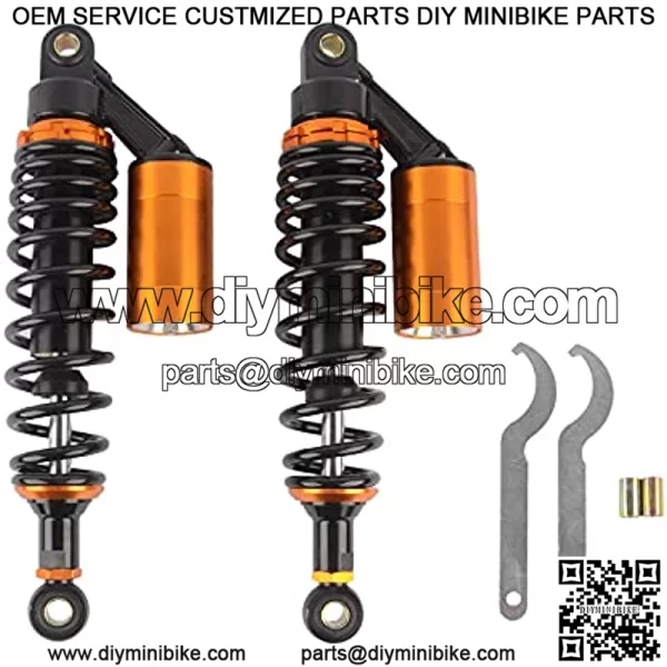 Motorcycle Shock Absorber Rear Suspension Adjustable Air Shock Absorber Universal compatible with Hon-da Ya-maha 12.5" 320mm - Image 2