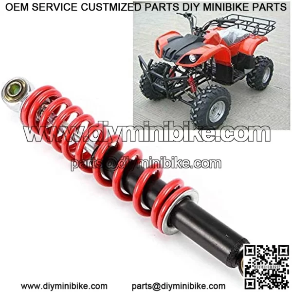 pit bike rear shock absorber 125 prime + Front Rear Shock Absorber Damper 270mm Spring Struts Shocks Dampers for 50cc 125cc Dirt Pit Bike ATV Go Kart Motorcycle, Amortisseur d'amortisseur avant arri??r - Image 2