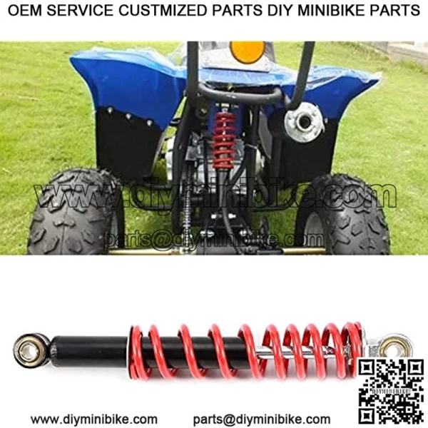 pit bike rear shock absorber 125 prime + Front Rear Shock Absorber Damper 270mm Spring Struts Shocks Dampers for 50cc 125cc Dirt Pit Bike ATV Go Kart Motorcycle, Amortisseur d'amortisseur avant arri??r - Image 3