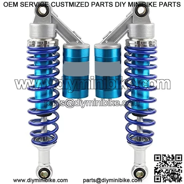 1 Pair Motorcycle 320mm Blue Air Shocks Rear Suspension ATV UTV Shocks For Honda, For Suzuki, For Yamaha, For - Image 2