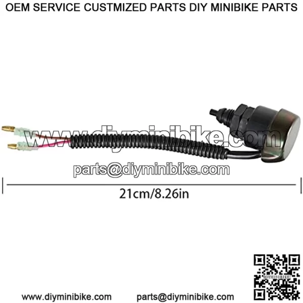 Stop Switch Assembly Replacement for Yamaha G2 G8 G9 1985-1994 Golf Cart J41-82550 - 02 9199 - Image 3