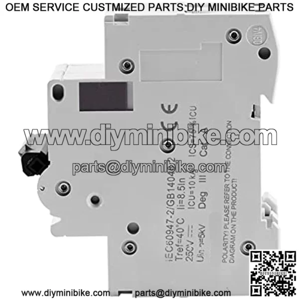 2 Wires Ignition Switch Key Starter Switch with 2 Keys On-Off for Electric Scooter ATV Moped Go Kart (Picture is displayed incorrectly, Please Refer to The Picture Shown in The Comment for Details) - Image 4