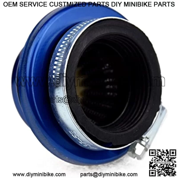 42mm to 44mm Blue Air Filter Cleaner for Goped 23cc Sport Iquimatic G23LH G2D Bigfoot 47cc 49cc Pocket Bike - Image 2