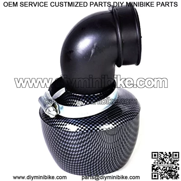 35mm 42mm 48mm 90 Degree Air Filter Cleaner for 150cc & 250cc Scooter Moped ATV Extreme TaoTao Roketa SunL JetMoto Kazuma Pit Bike Dirt Bikes & Go Karts - Image 3