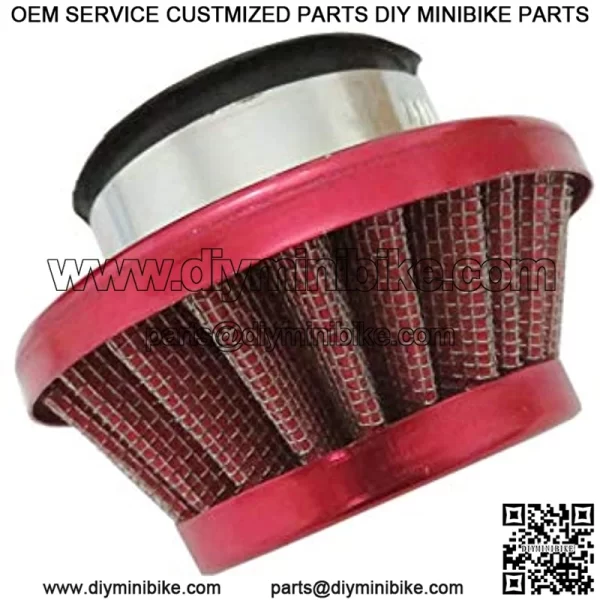 35mm Red Air Filter Cleaner Element for 50cc 70cc 90cc 110cc 125cc ATV Dirt Bike Go Kart Pit Bike 4 Wheeler Quad Dune Buggy - Image 4