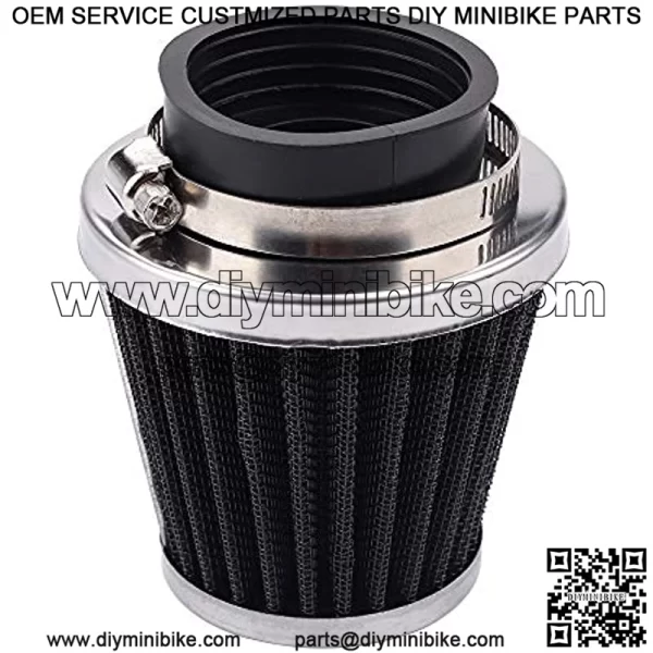 44mm Air Filter ID 1.73" for GY6 150cc Dirt Pit Bike Quad 4 Wheeler Go Kart Buggy Scooter Moped ATV Motorcycle - 2 of Pack - Image 3