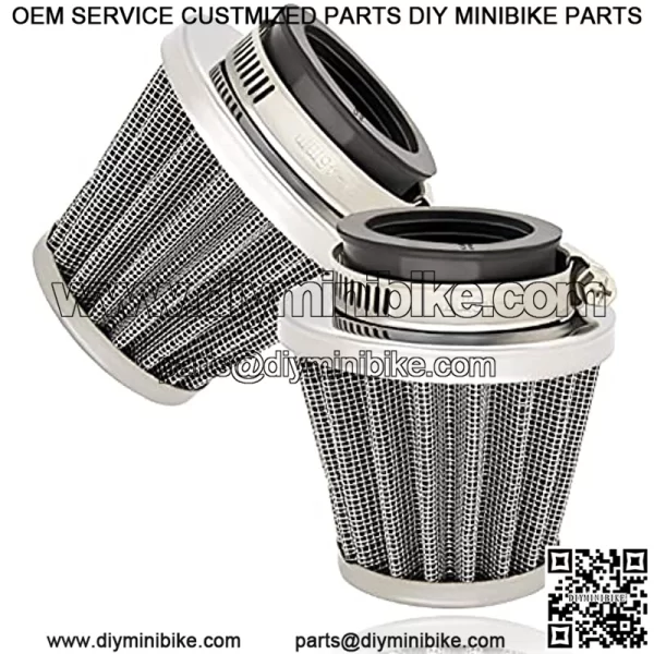 35mm Motorcycle Air Filter compatible with for 50cc 70cc 80cc 90cc 110cc 125cc CRF50 CRF70 CT70 CT90 CT110 XL70 XR50 XR70 XR90 Chinese ATV Baja DR50 DR70 DR90 BA90 Pit Dirt Bike Quad PZ16 PZ19 PZ20