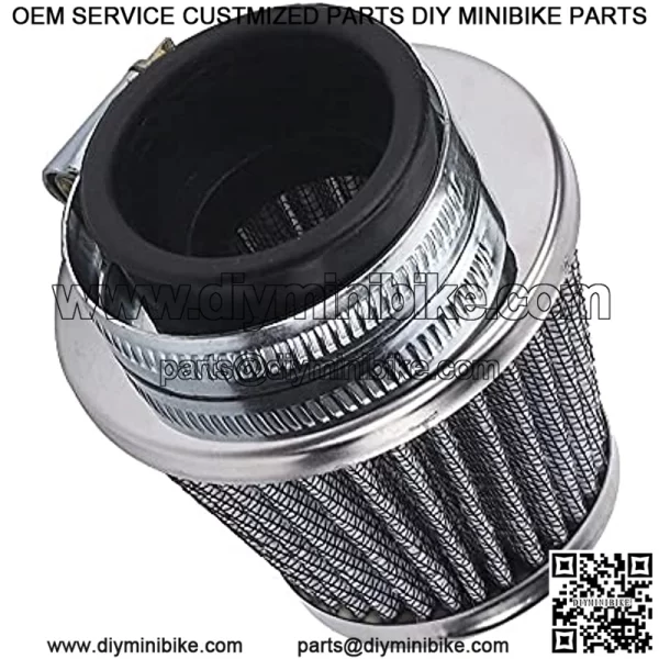 38mm Air Filter 1.5 Inch Filter for GY6 50cc QMB139 49cc 50cc 70cc 90cc 110cc 125cc 150cc 200cc XR50 CRF50 XR CRF SDG SSR Dirt Pit Bike Moped Scooter Go Kart Off Road Motorcycle ATV Quad - Image 4