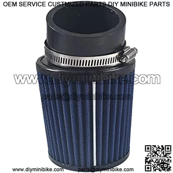 62mm Inlet Air Filter Cleaner Adapter Kit for 212cc 6.5 HP GX160 GX200 Mini Bike Go Kart Cart Parts Blue - Image 2