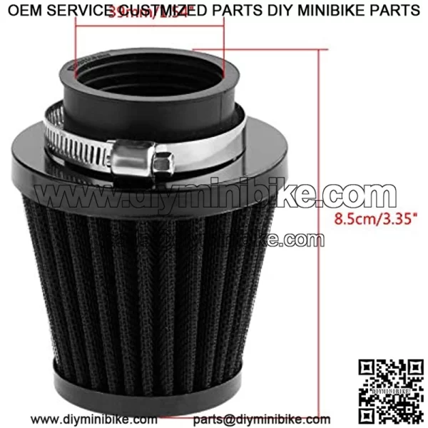 1Pc 39mm Air Intake Filter Pod for Motorcycle ATV Dirt Pit Bike Go Kart 50-110cc - Image 2