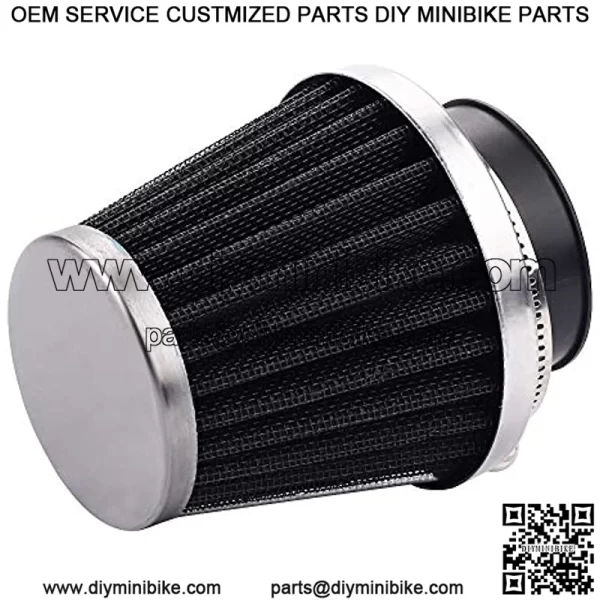 44mm Air Filter Compatible with GY6 50cc 110cc 125cc 150cc ATV Quad 4 Wheeler Go Kart Buggy Scooter Moped YAMAHA DT125 DT175 MX175 Suzuki RM85L RM85 RM80 RM65 - Image 4