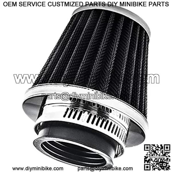 38mm 1.5" Air Filter for 49cc 50cc 70cc 90cc 110cc 125cc 150cc 200cc Atv Quad Dirt Pit Bike Gy6 Scooter Go Kart