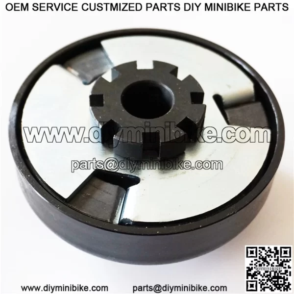 12T 3/4" #35 light shoe centrifugal clutch - Image 4