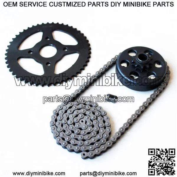 Light Shoes Centrifugal Clutch 3/4 10T 420 Chain 48T Sprocket Drift Trike Kit - Image 3