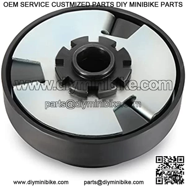 Centrifugal Clutch 3/4" Bore Belt Pulley Drive For Go Kart Mini Bikes - Image 3