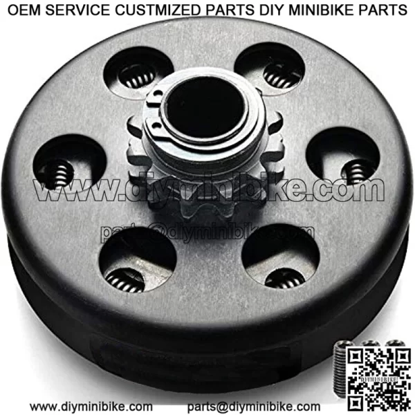 Centrifugal Clutch 3/4" Bore #35 Chain 12T 12 Tooth for Go Kart Mini Bike Engine 3/4 Bar,Up to 6.5 HP