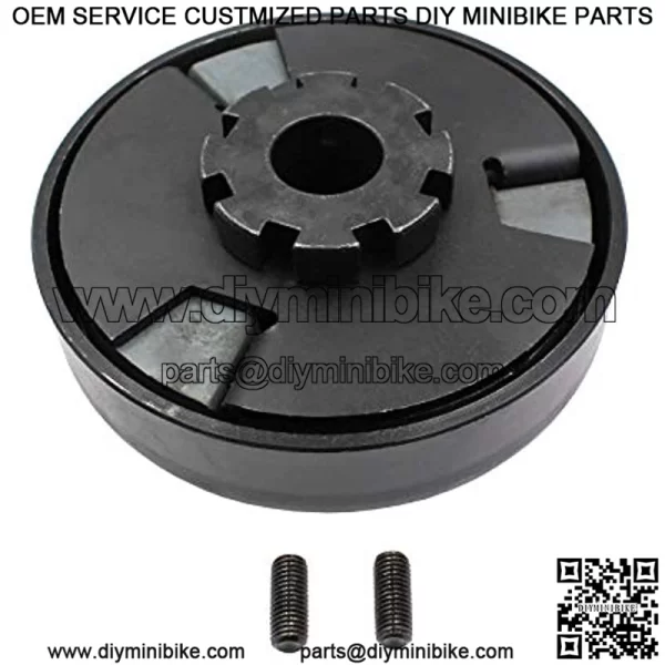 Centrifugal Clutch 3/4" Bore #35 Chain 12 Tooth for Go Karts Mini Bike Replace Parts (12T Centrifugal Clutch with #35 Chain) Up to 6.5 HP, Perfect for Go Kart, Minibike - Image 2