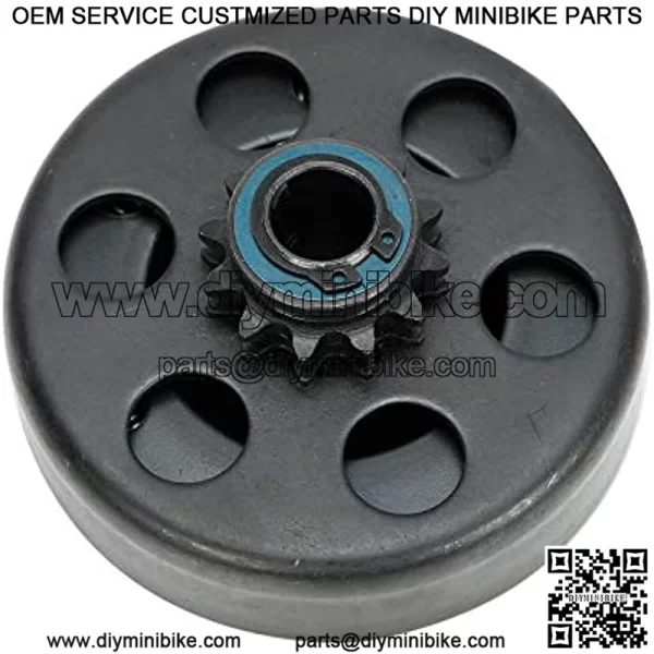 Centrifugal Clutch,Go Kart Clutch 5/8 Bore 12T for 35 Chain,Mini Bike Lawnmower Engine