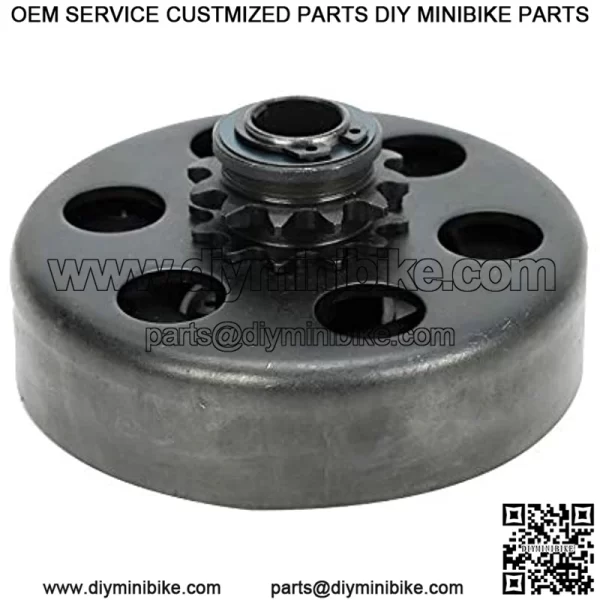 Centrifugal Clutch,Go Kart Clutch 5/8 Bore 12T for 35 Chain,Mini Bike Lawnmower Engine - Image 3