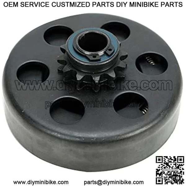 5/8" Bore Go Kart Centrifugal Clutch 12 Tooth For #35 Chain 8HP for Go Kart Mini Bike Lawnmower Engine