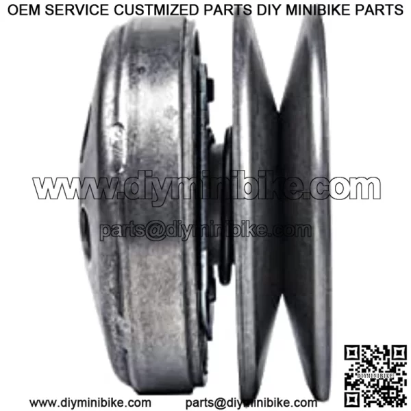 Complete Clutch Assembly with Driver Pulley & Clutch Bell for GY6 125cc & 150cc GY6 Scooters, ATV's & Go Karts - Image 3