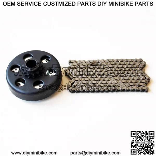 12T 3/4" #35 centrifuge clutch and #35 chain - Image 4