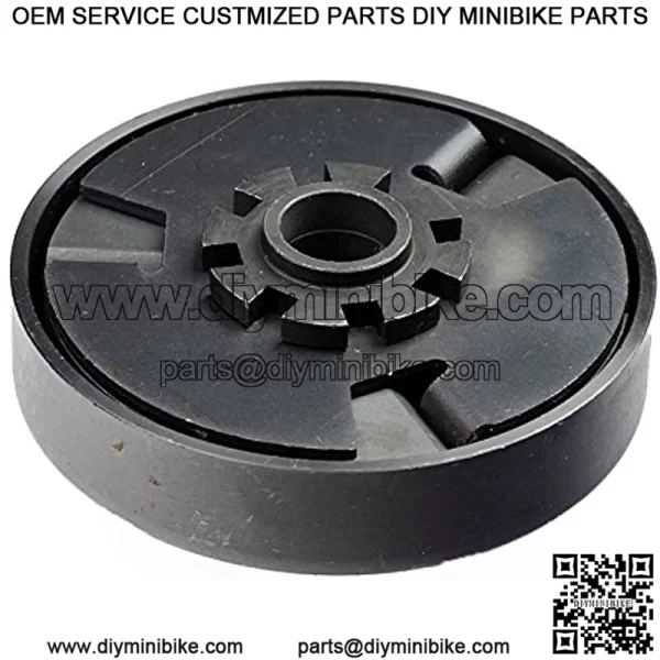 3/4" Clutch Assembly, Chain Sprocket, #420 Open Loop Chain Set for Go-Karts & Mini Bikes - Image 3